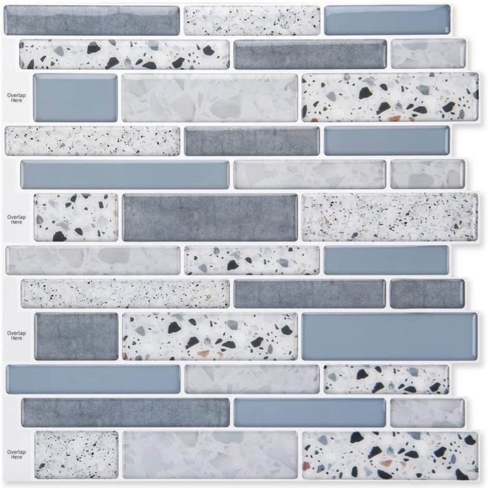 Art3d Peel & Stick Backsplash Wall Tiles 12”x12”